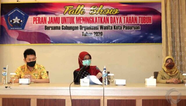 GOW Kota Pasuruan Gelar Talk Show Peran Jamu di Masa Pandemi Covid-19