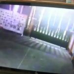 Pelaku Teror Bunga Setaman di KPU Kota Blitar Terekam CCTV