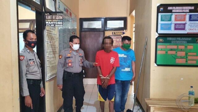 Polisi Tangkap Terduga Pencuri HP dan Laptop di SMPN 1 Jogoroto Jombang