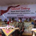 Galakkan RTH, Wabup Blitar Resmikan Taman Madu Koro di Wlingi