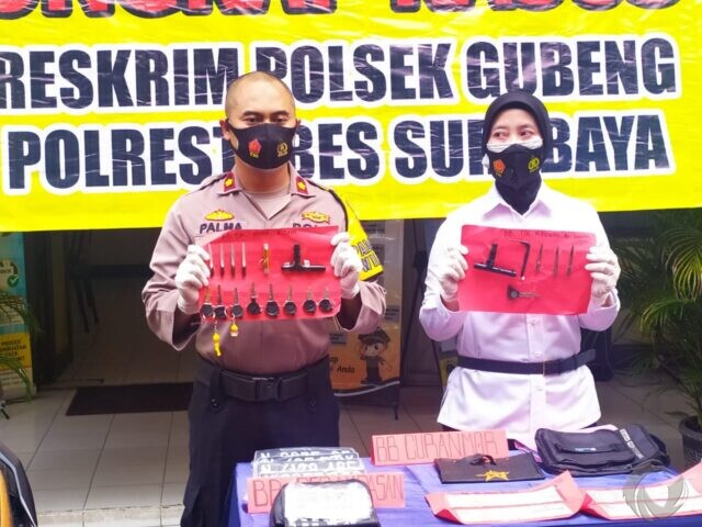 Komplotan Curanmor di Surabaya Dibekuk, Tersangka: Saya Aslinya Pengen Berhenti