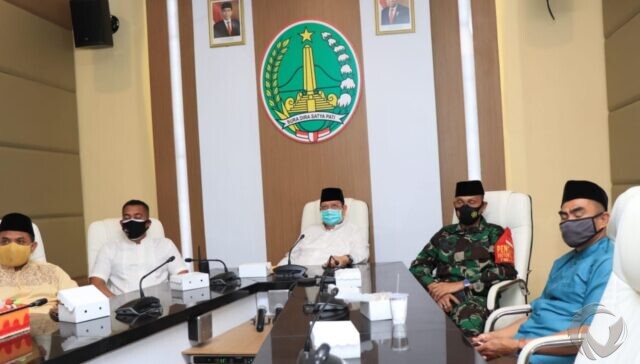 Haul KH Abdul Hamid, Pjs Walikota Pasuruan Ikuti Secara Virtual