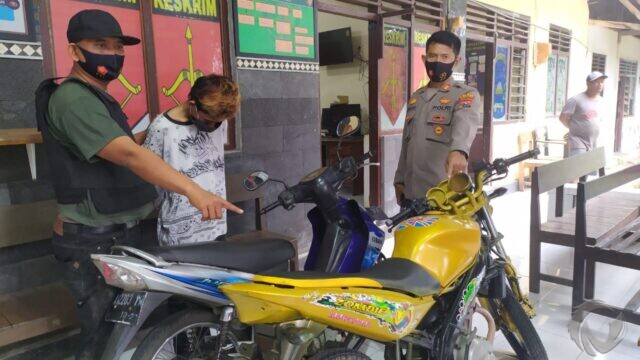 Pakai Motor Curian, Pemuda Mojowarno Jombang Dibekuk Polisi