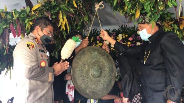 Siraman Gong Kyai Pradah Blitar Digelar Tertutup