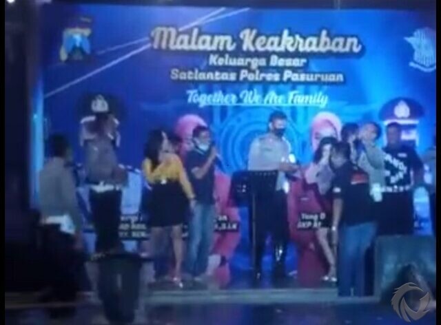 Dangdutan di Tengah Pandemi, Polda Jatim Periksa Estafet Kasatlantas Polres Pasuruan dan Anggota