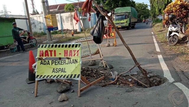 Gorong-gorong di Kota Probolinggo, Dibiarkan Ambrol