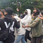 Polisi Amankan 182 Orang di Hari Pertama Demo Getol Jatim di Surabaya
