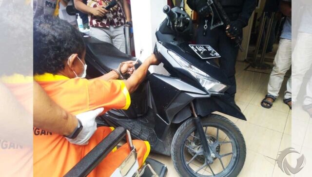 Kepergok Bobol Sepeda Motor di Lamongan, Pria Lumajang Ditangkap Warga