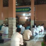 Jumatan di Masjid Nganjuk Ini Tetap Terapkan Prokes Ketat