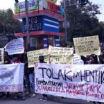 Mahasiswa Timur di Kota Malang Tolak Pembangunan Jurassic Park Pulau Rinca