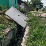 Proyek Drainase Senilai Rp 1,7 M di Mojokerto Terkatung, Dikeluhkan Warga