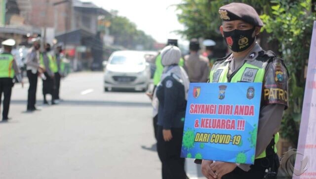 Angka Pelanggaran Prokes di Kota Blitar Menurun