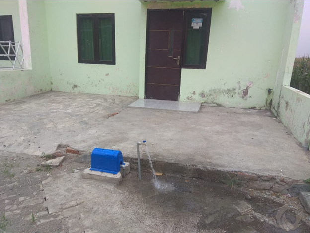 Dinas Perkim Jombang Bangun Sarana Air Bersih di Desa Sambong