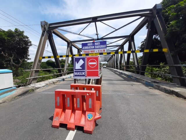 Libur Tahun Baru 2021, Jembatan Karangrejo Jadi Perhatian Khusus Satlantas Polres Tulungagung