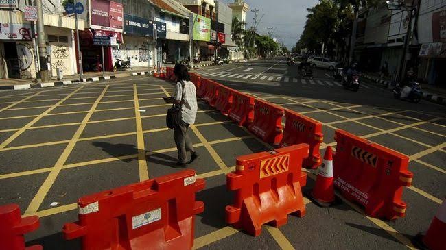 Ruas Jalan Menuju Pusat Kota Banyuwangi Ditutup saat Malam Tahun Baru 2021