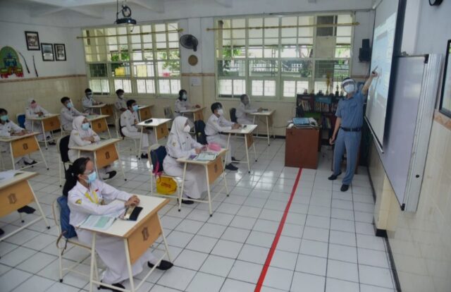 25 Sekolah Dasar di Surabaya Gelar Simulasi Tatap Muka