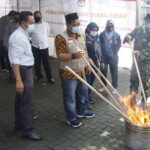Rusak, 625 Surat Suara Pilkada Ngawi Dibakar