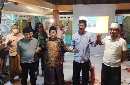 Unggul Versi Internal, Paslon Fattah Jasin-KH Fikri Deklarasi Menang Pilbup Sumenep