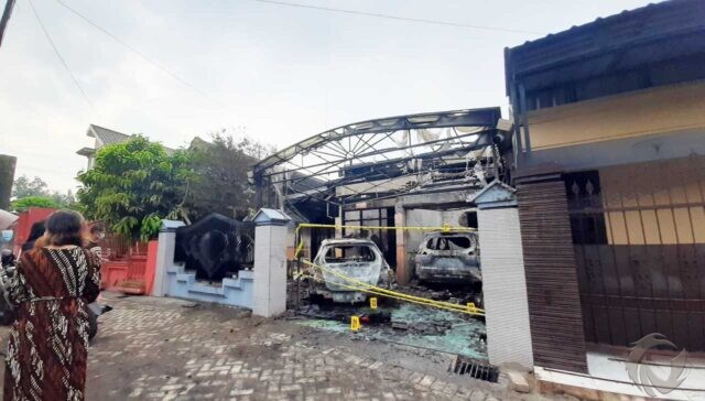 Kebakaran Rumah Pejabat Dinkes Tulungagung, Polisi Masih Menunggu Hasil Puslabfor Polda Jatim