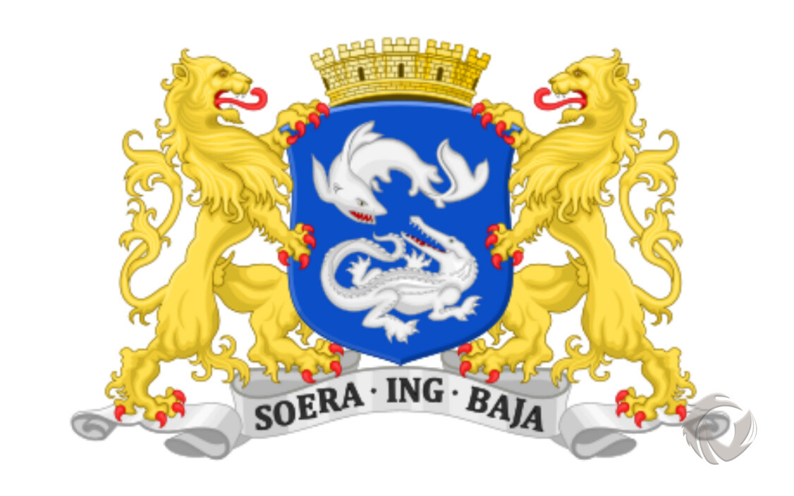Lambang Pemerintah Kota Surabaya pada masa kolonial Belanda (istimewa)