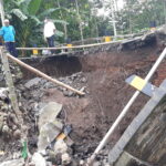 Hujan Deras, Jembatan Sukun Kota Malang Ambrol