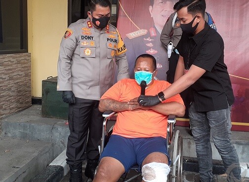 Tersangka Penjambret Ibu Hamil di Mojokerto Ditangkap Setelah Ditembak Kakinya