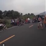 Viral, Video Balap Liar Tabrak Dua Pengendara Motor di Jember hingga Terjungkal