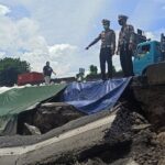 Penyebab Jalan Tol Surabaya-Gempol KM 06+200 Ambles Masih Gelap