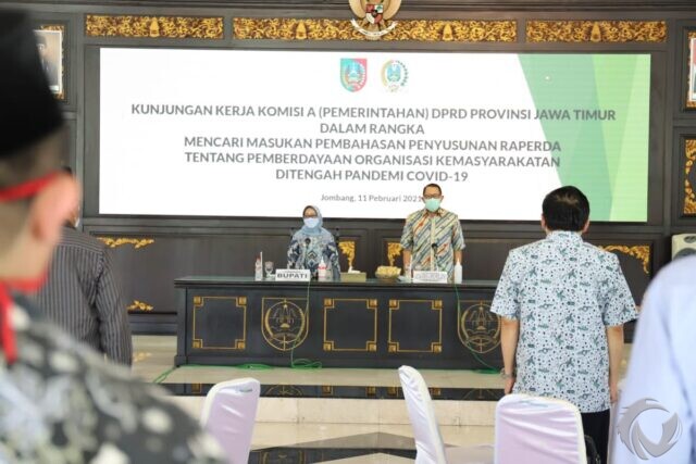 Bupati Jombang Terima Kunker DPRD Jatim