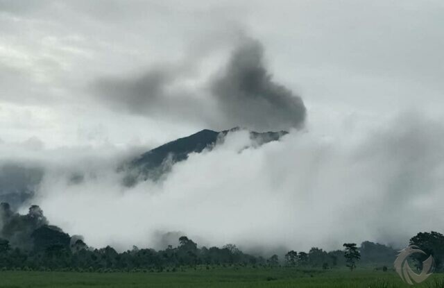 Abu Vulkanik Gunung Raung Banyuwangi Capai Buleleng Bali