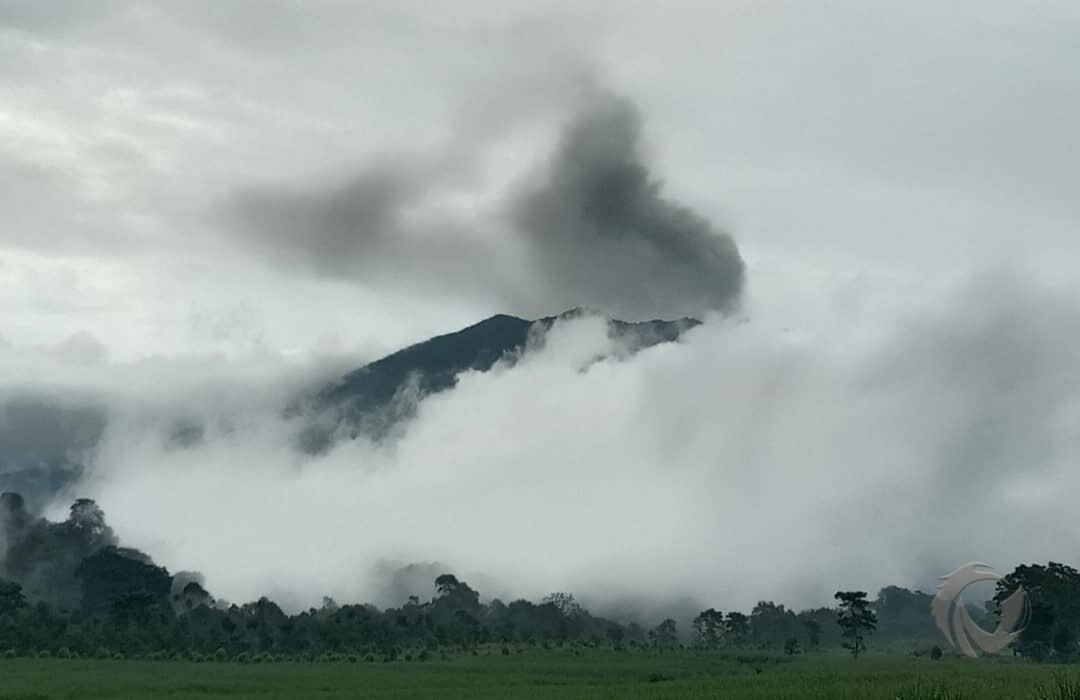 Abu Vulkanik Gunung Raung Banyuwangi Capai Buleleng Bali