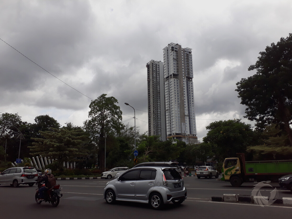 Cuaca di wilayah Surabaya.