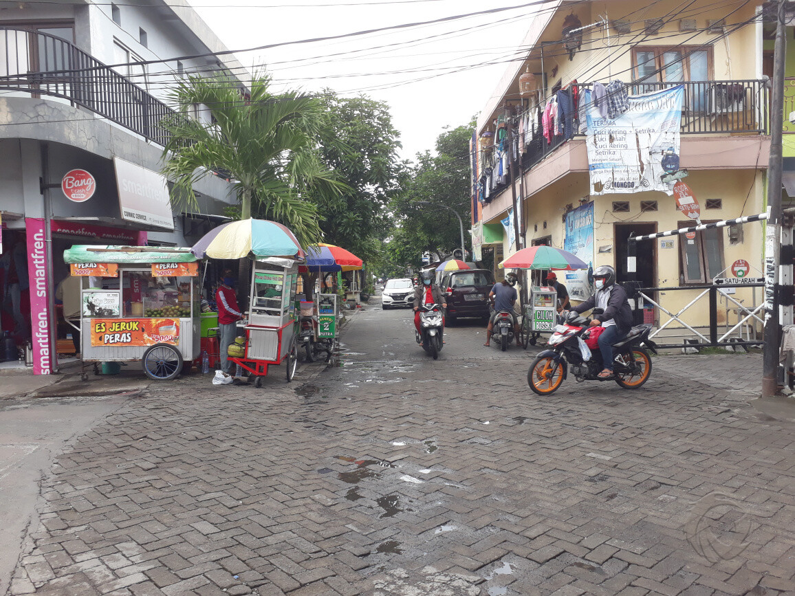 Suasana Kelurahan Airlangga Gubeng Surabaya.