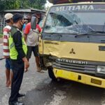 Tabrakan dengan Truk, Pemotor Asal Jombang Tewas, Motornya Patah Jadi Dua