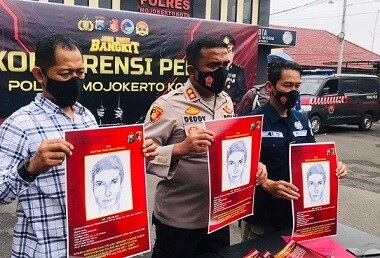 Akhirnya Polisi Bekuk Terduga Pembunuh Wanita Pemijat di Mojokerto