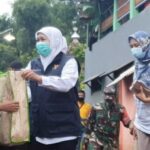 Tinjau Banjir di Probolinggo, Gubernur Khofifah: Beri Bronjong dan Bangun Plengsengan Permanen!