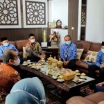 Bupati Jombang Menerima Kunjungan Pimpinan Baru BNI 46 Wilayah Surabaya