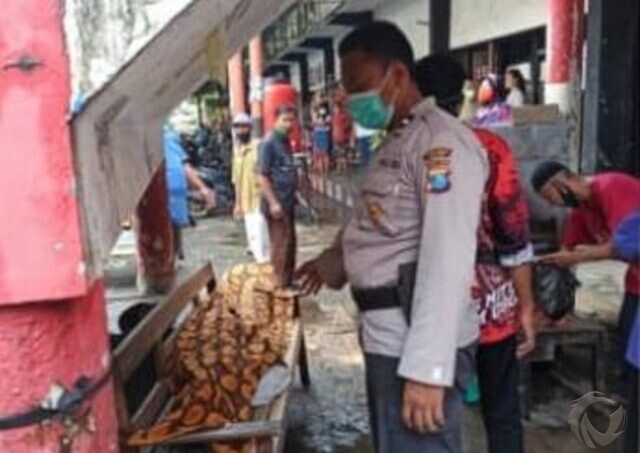 Masuk Angin, Tukang Becak Meninggal Mendadak di Pasar Wling Blitar