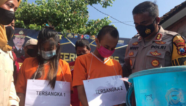 Jadi Tersangka Aborsi, Sepasang Kekasih di Mojokerto Mengaku Beli Peluruh Via Online