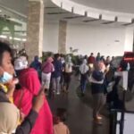 Dampak Gempa Malang, Pengunjung Sunrise Mall Mojokerto Berhamburan