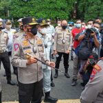 Kakorlantas Polri Cek Kesiapan Larangan Mudik di Surabaya