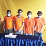 Rampas HP Pengunjung Warkop di Surabaya, 4 Anggota Komplotan Diringkus Polisi