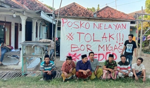 Tolak Rencana Pengeboran Migas, Pemuda dan Nelayan Desa Tanjung Pamekasan Dirikan Posko