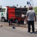 Jalan Berlubang di Tambaksumur Sidoarjo yang Renggut Nyawa Akhirnya Ditambal