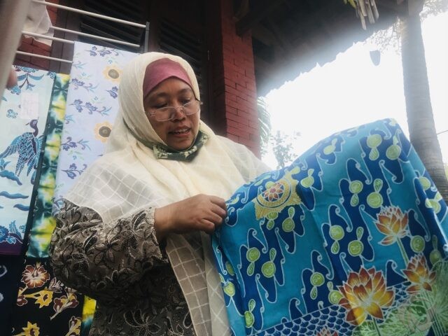 Filosofi Batik Parang Mojo Buatan Warga Desa Wisata Bejijong Mojokerto