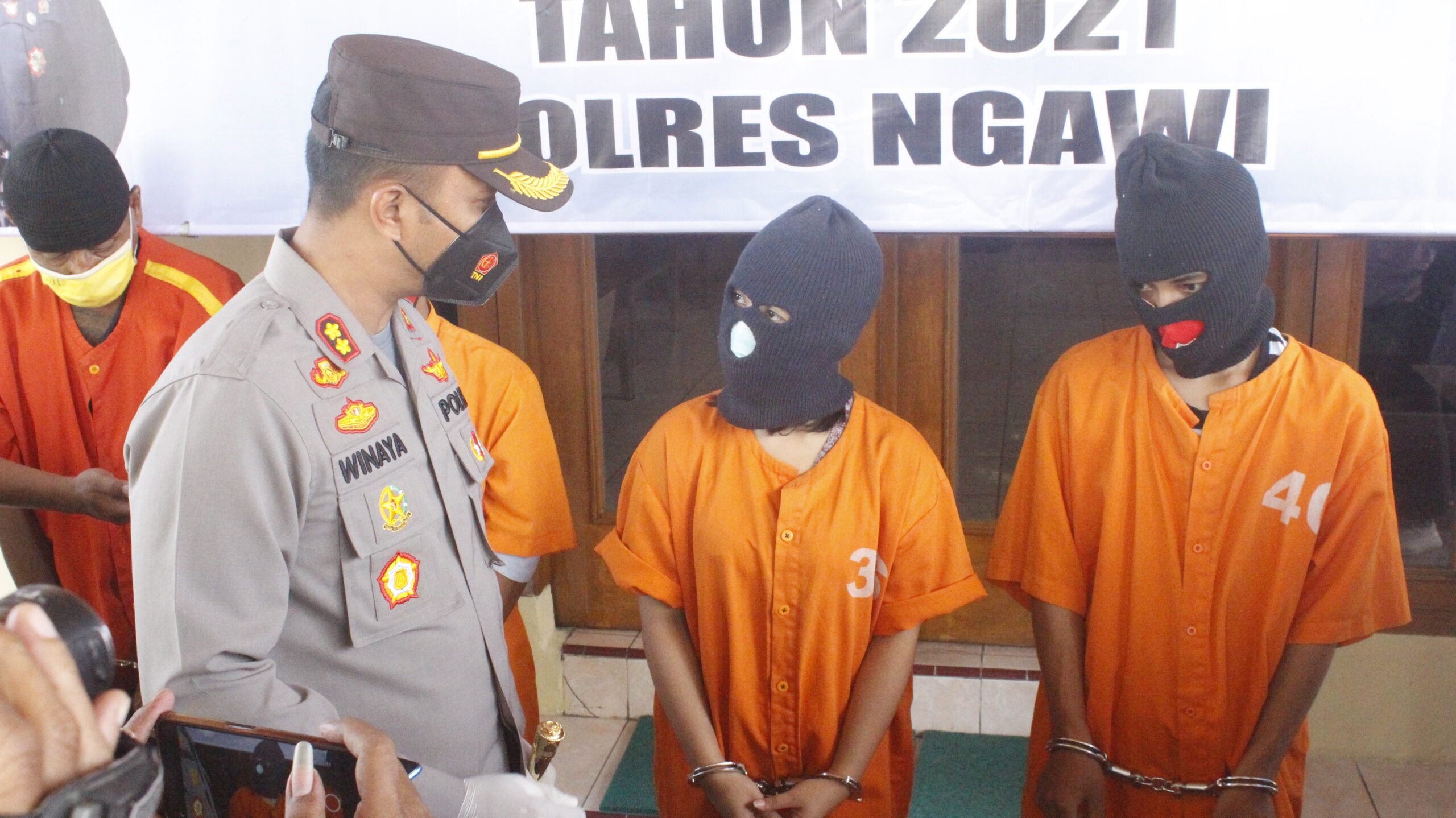 Ibu Muda di Ngawi Diamankan Polisi Karena Kedapatan Membawa Sabu