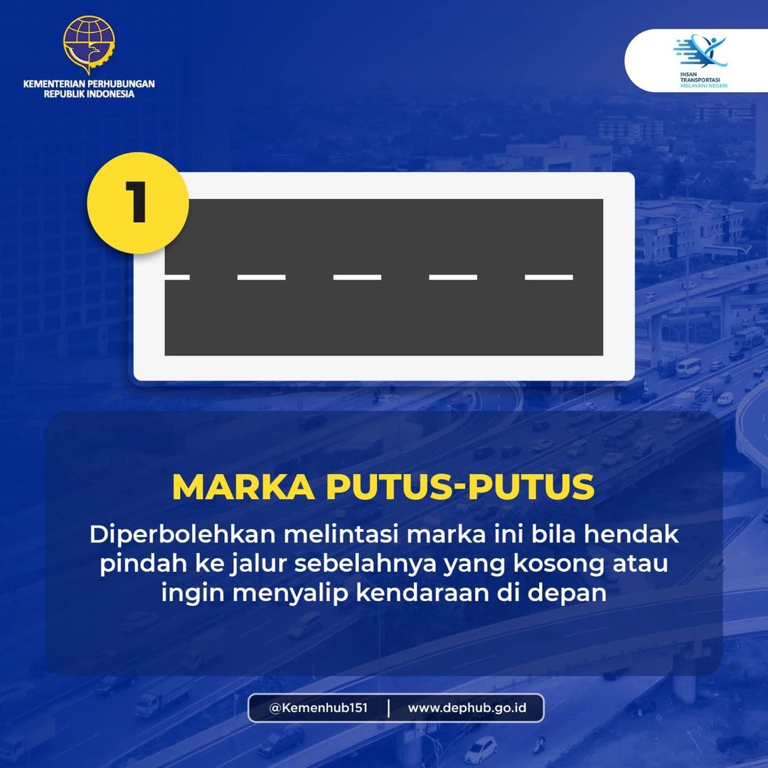 Mengenal Warna Marka Jalan Dan Fungsinya - Otosection