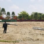 Ditinggal Pekerja, Proyek Rehabilitasi Alun-alun Kota Mojokerto Mangkrak