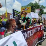 Protes Hasil Pemilihan Direksi Baru PDP Kahyangan Jember, Puluhan Buruh Berdemo