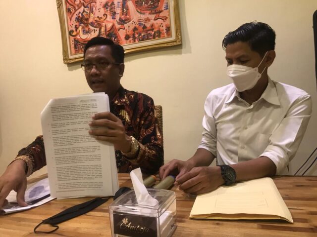 Kuasa Hukum Terlapor Dugaan Penipuan: Kami Terpaksa Melaporkan Pelapor ke PN Surabaya